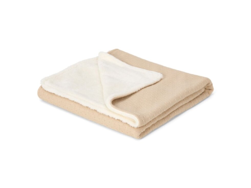 Little Dutch Deka pletená / fleece 70x100 Pure Soft Beige