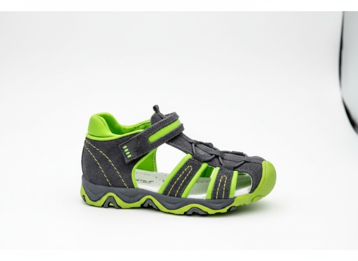 Protetika - Detské chlapčenské sandálky FREDO GREY