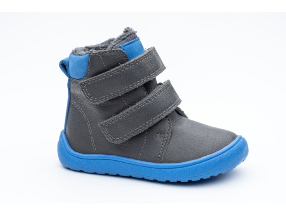 Protetika - Detské barefoot zimné barefoot topánky DARYK GREY