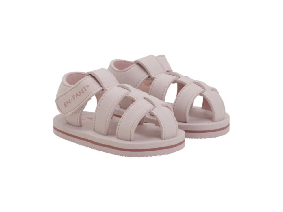 EnFant - Detské sandálky Velcro EVA pena - Burnished Lilac