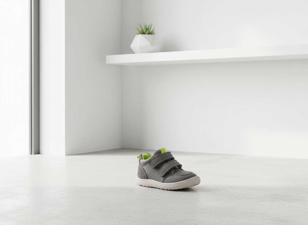 Protetika - Detské prechodné barefoot topánky ALAN GREY