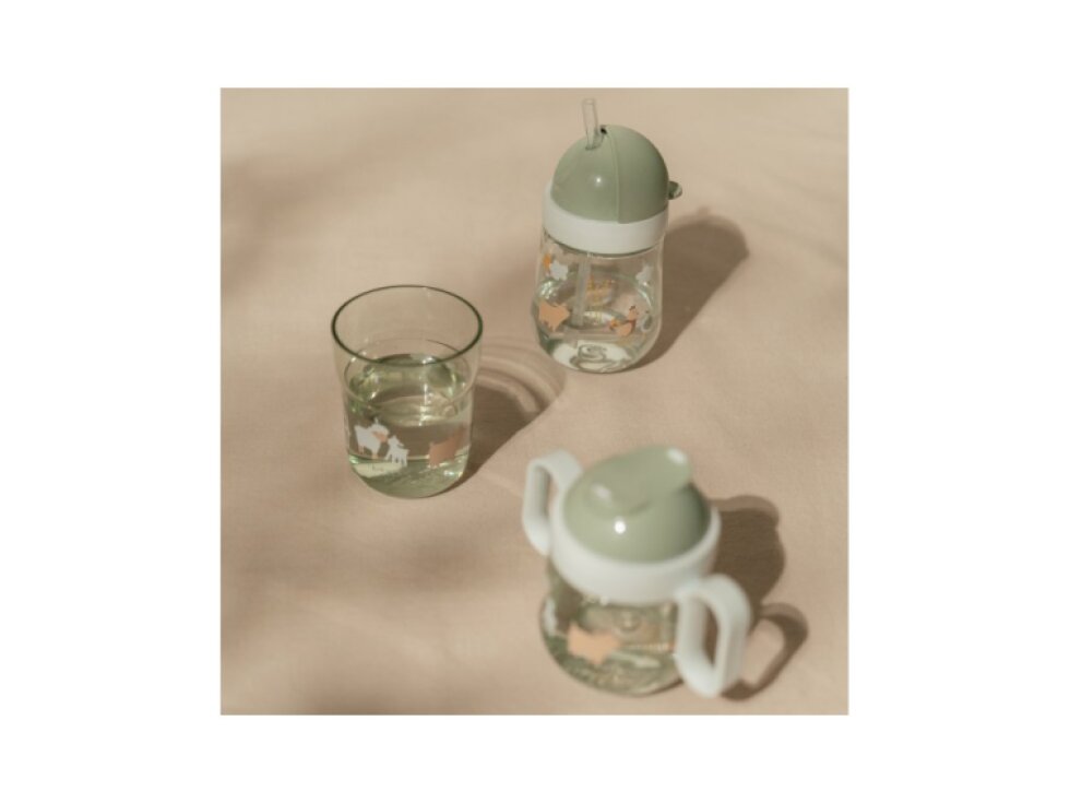 Little Dutch Hrnček so slamkou 300 ml 9m+