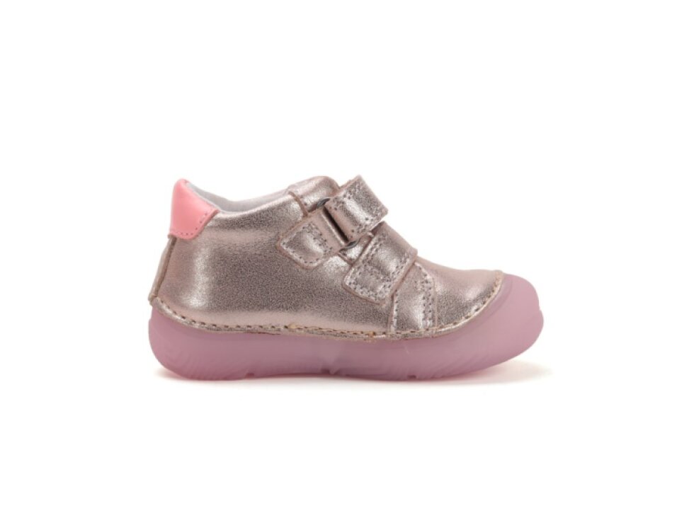 D.D. Step - Detské dievčenské prechodné topánky S082-52351A Champagne