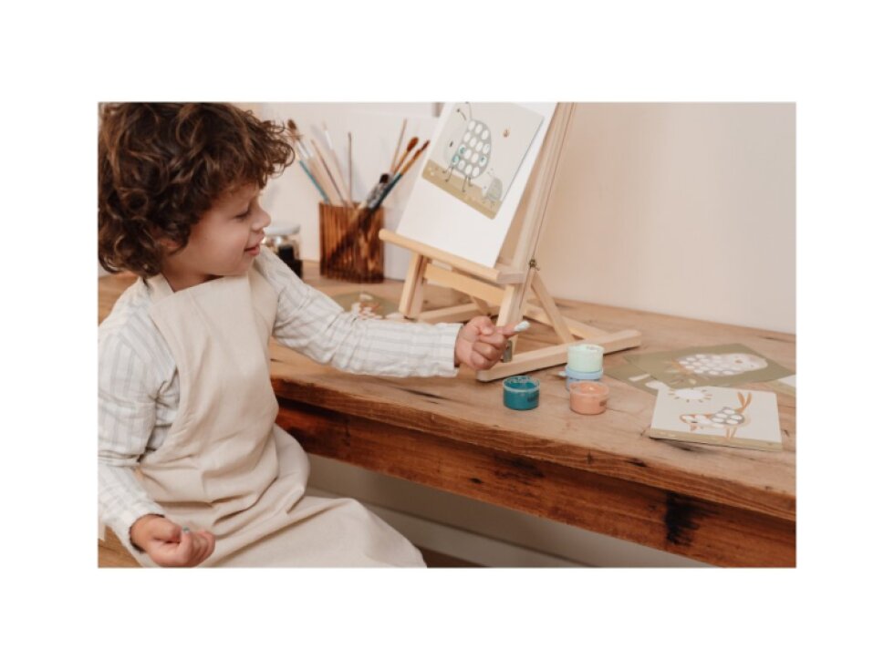 Little Dutch Kreatívna sada maľovanie prstami Forest Friends