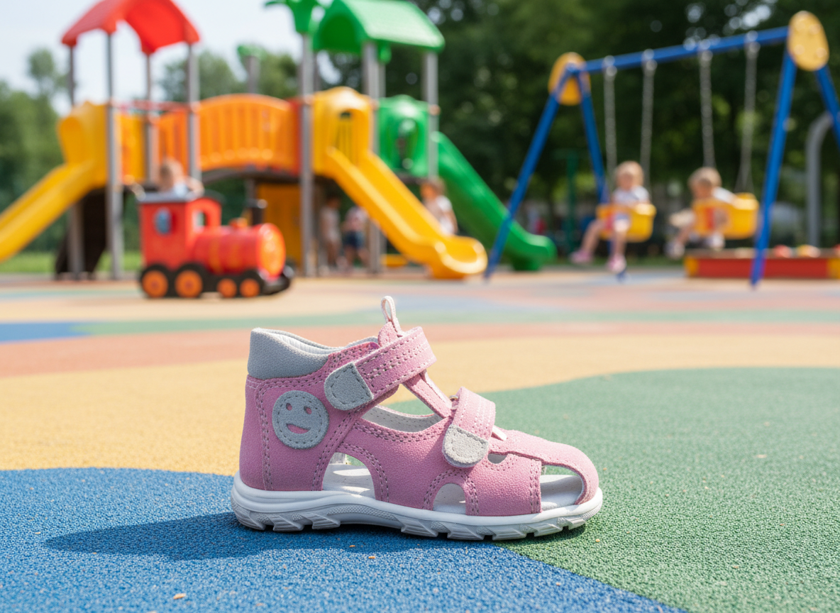 Protetika - Detské rehabilitačné sandálky T102 Ruzovo sivé