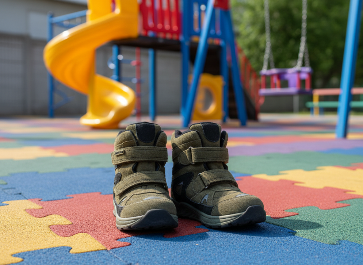 Protetika - Detské zimné topánky RAFAEL KHAKI s PRO-TEX membránou