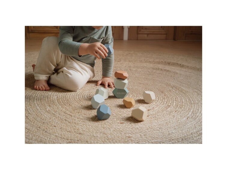 Little Dutch Stohovacie kamene drevené Forest Friends