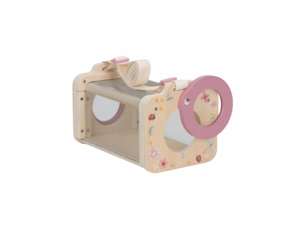 Little Dutch Box na prezeranie hmyzu drevený Fairy Garden