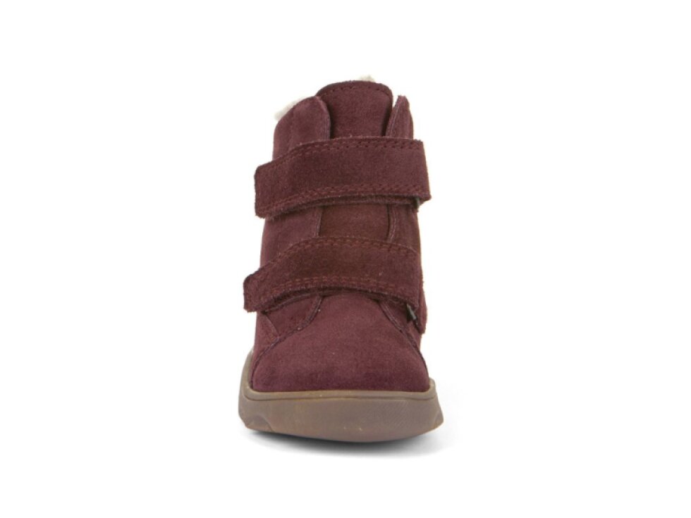 Froddo - Detské barefoot topánky ZERU TEX FURRY G2110151-4 BORDEAUX