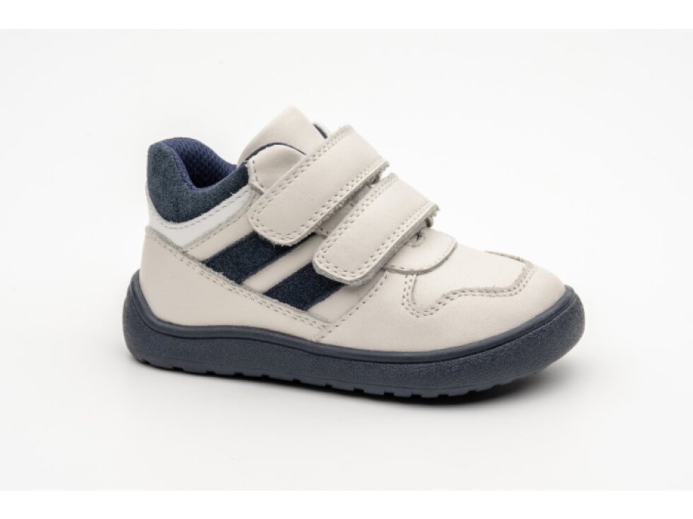 Protetika - Detské prechodné barefoot topánky VESTON WHITE