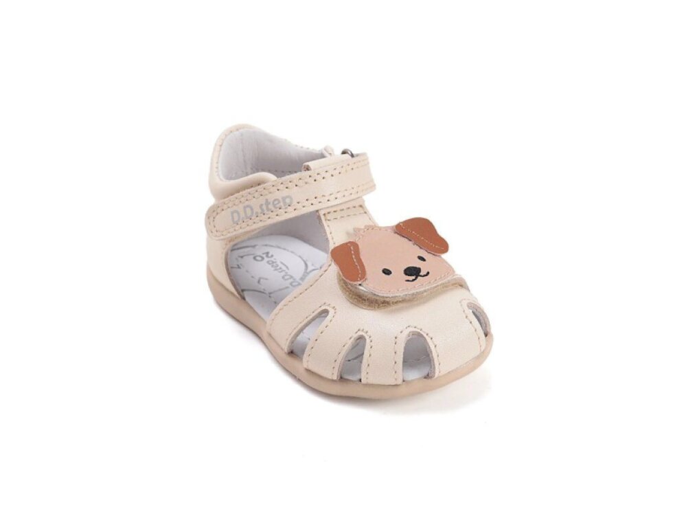 D.D. Step - Detské sandálky G075-61516B Cream