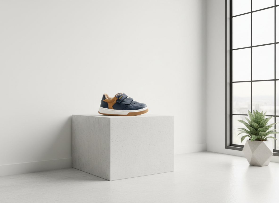 Protetika - Detské prechodné topánky AMADEO NAVY