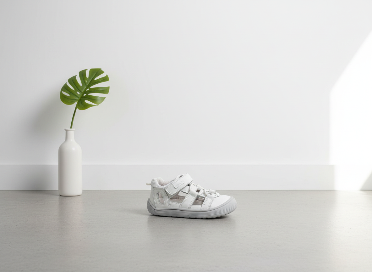 Protetika - Detské sandálky KENDY WHITE