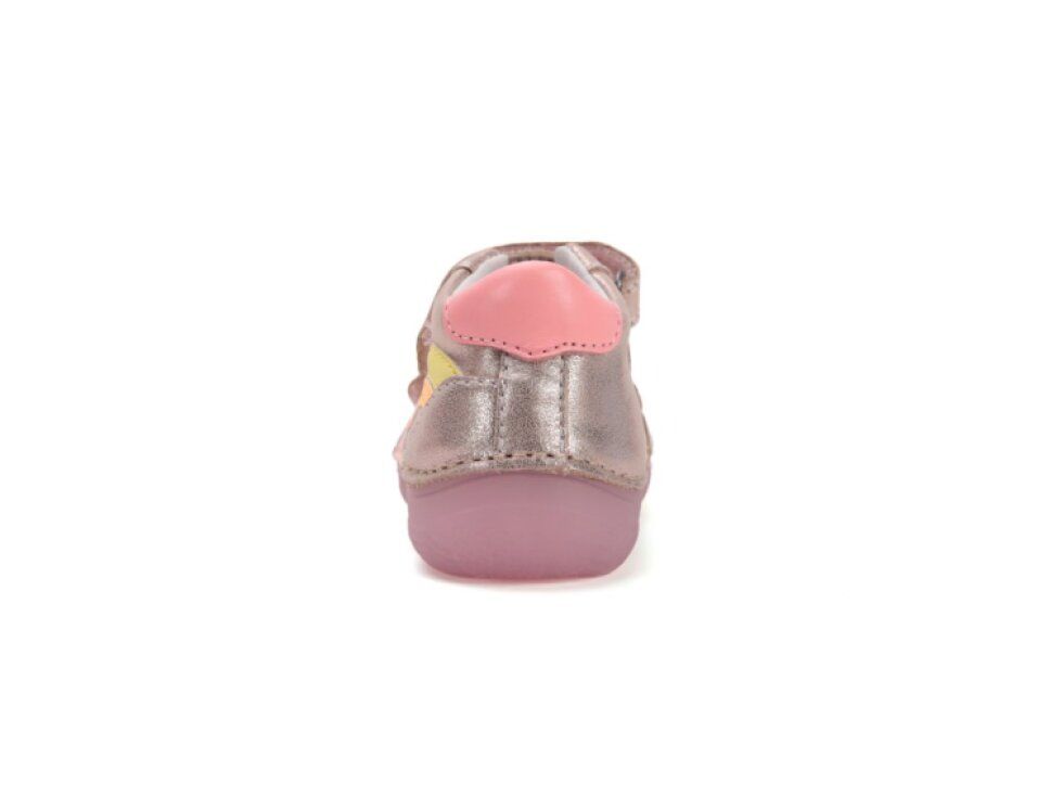 D.D. Step - Detské dievčenské prechodné topánky S082-52351A Champagne
