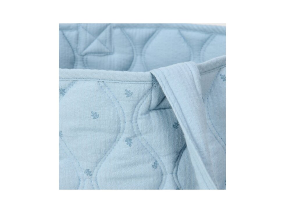 Little Dutch Košík textilný obojstranný extra veľký Pure Denim Blue