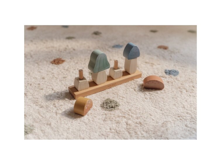 Little Dutch Huby drevené skladacie Forest Friends