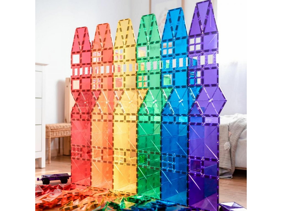 Connetix magnetická stavebnica - Rainbow Mega Pack 212 kusov