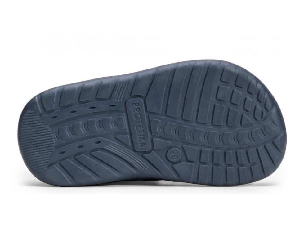 Protetika - Detské chlapčenské barefoot topánky KORO NAVY