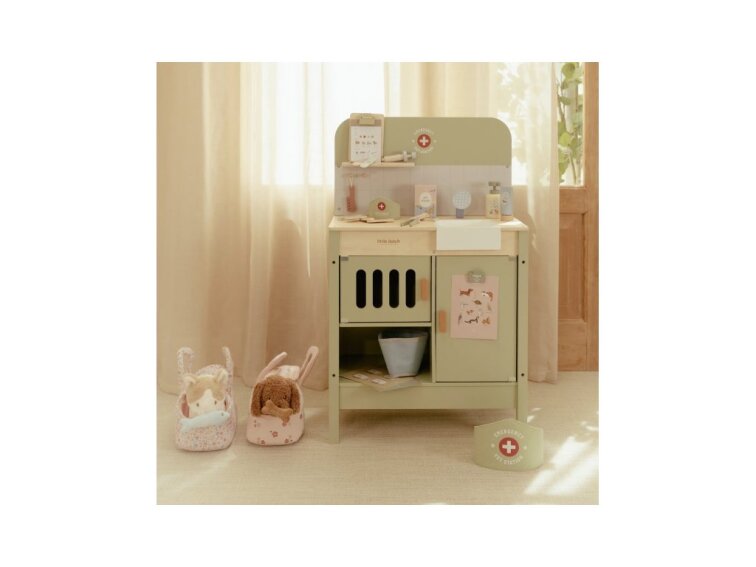 Little Dutch Veterinárna ordinácia drevená