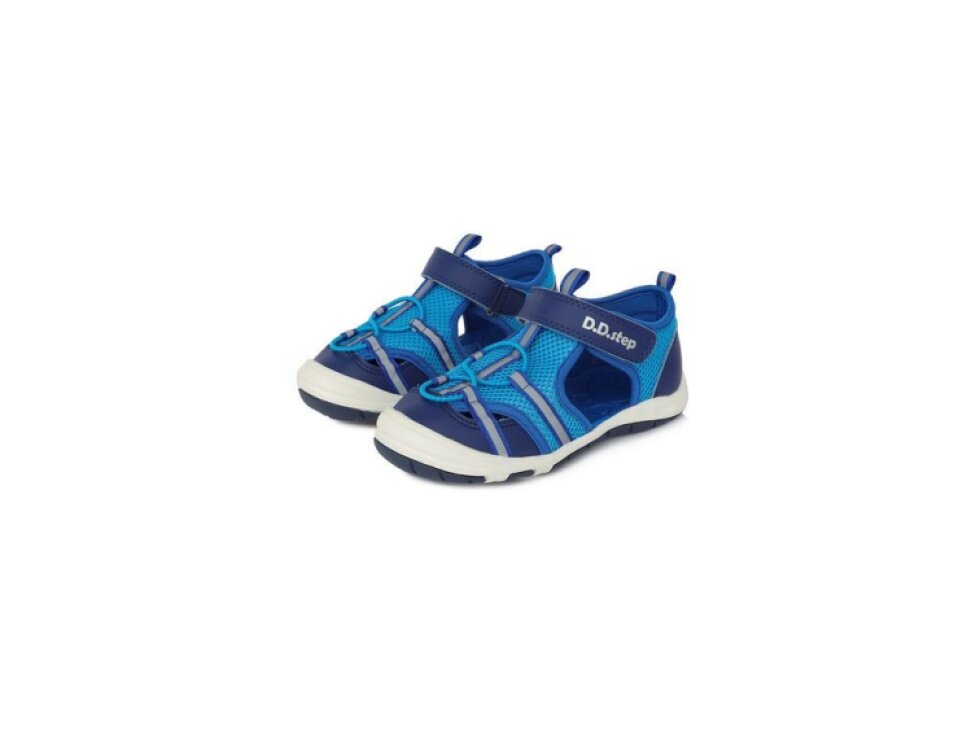 D.D. Step - Detské chlapčenské sandálky - Royal Blue veľ. 30