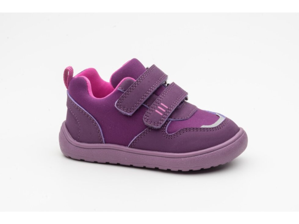 Protetika - Detské prechodné barefoot topánky PERSY PURPLE