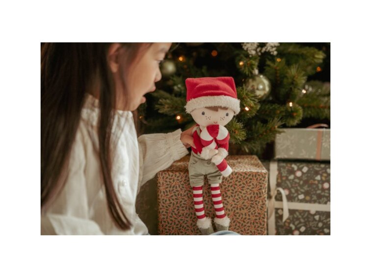 Little Dutch Bábika Jim vianočná