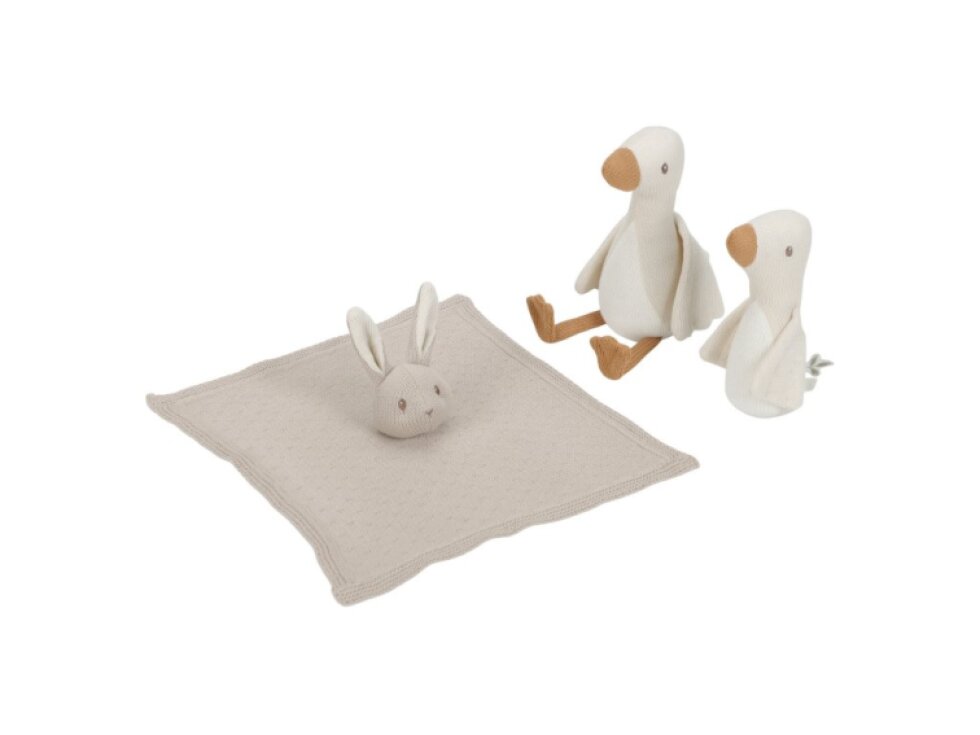 Little Dutch Darčeková sada pletená Newborn Naturals