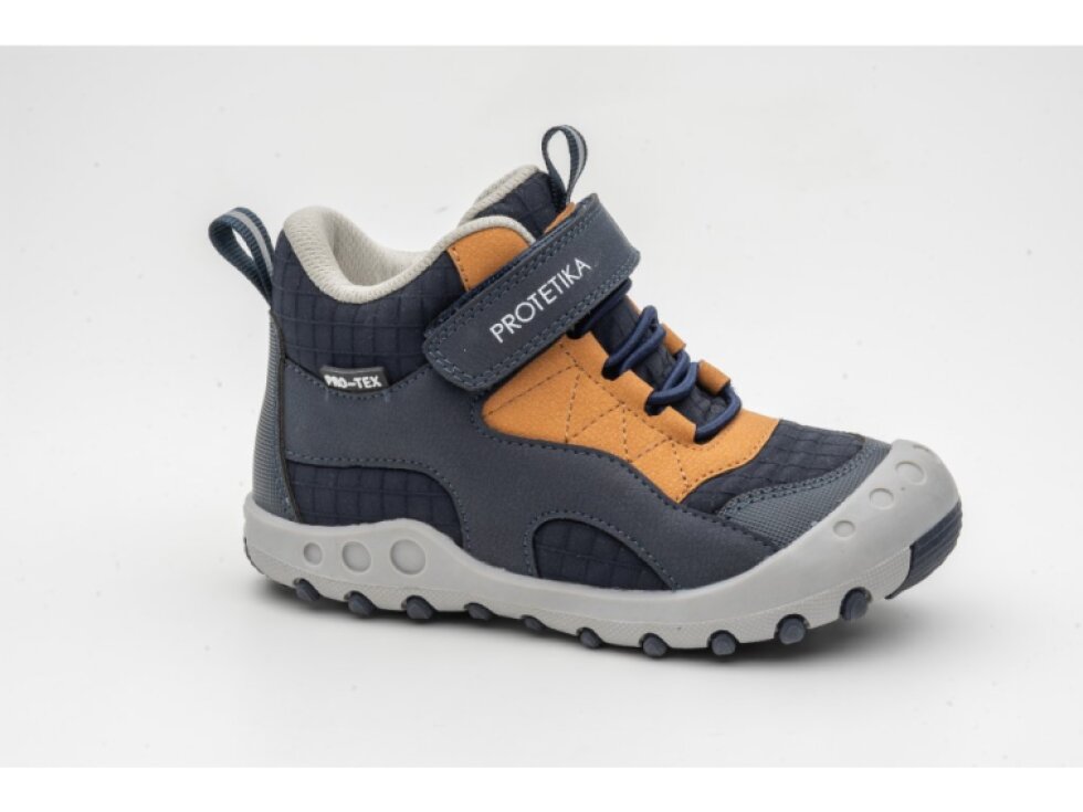 Protetika - Detské prechodné barefoot topánky DONATO NAVY