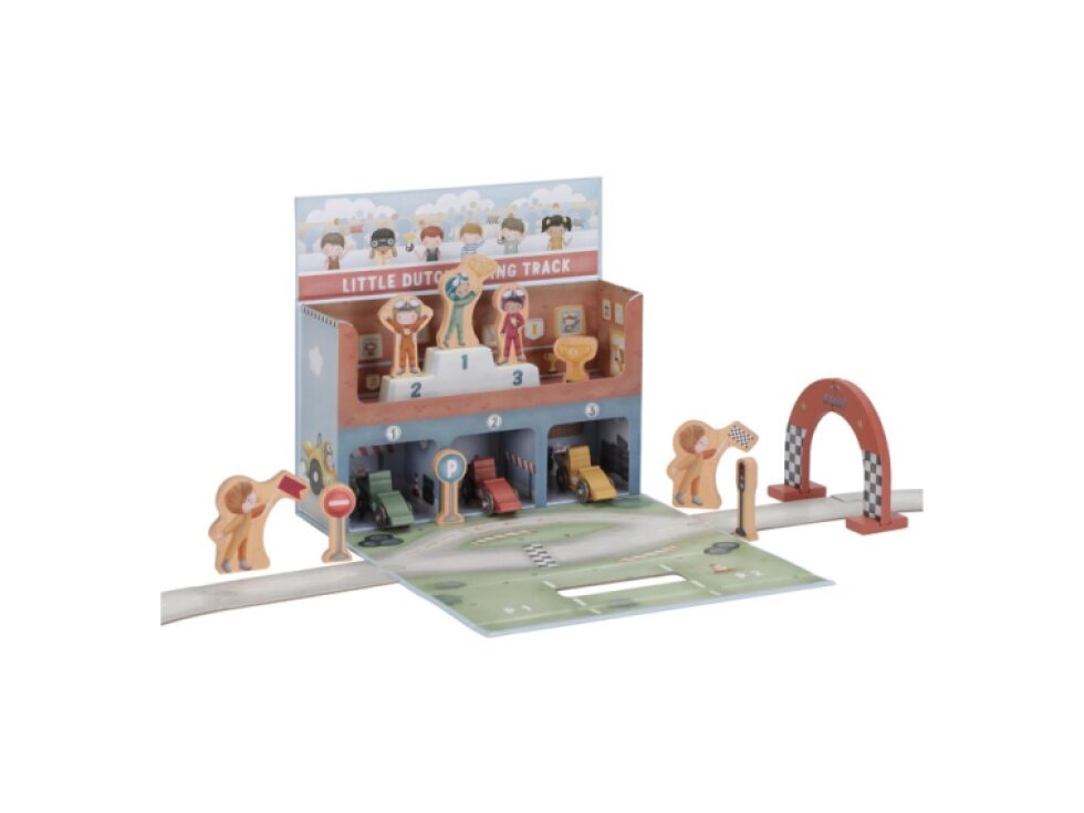Little Dutch Pretekárska dráha s doplnkami v kufríku