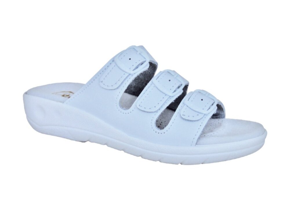 Protetika - Dámska zdravotná pracovná obuv PELLE 3.prac. Biela