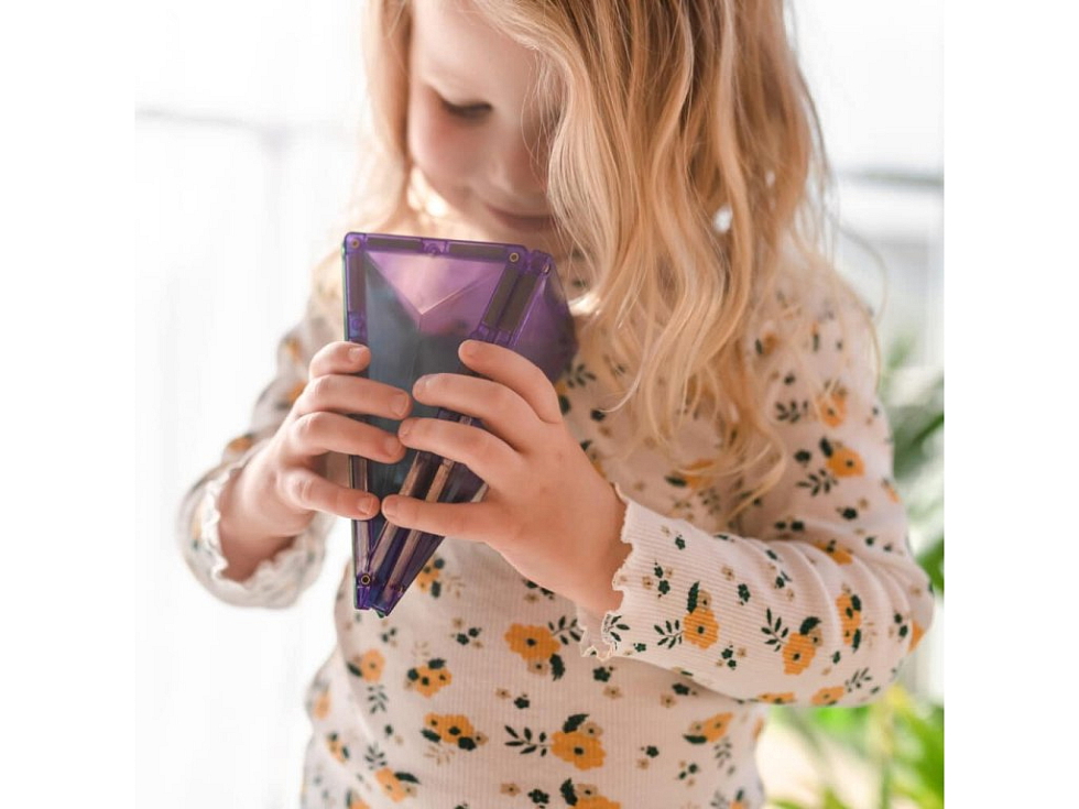 Connetix magnetická stavebnica - Rainbow Geometry Pack 30 kusov