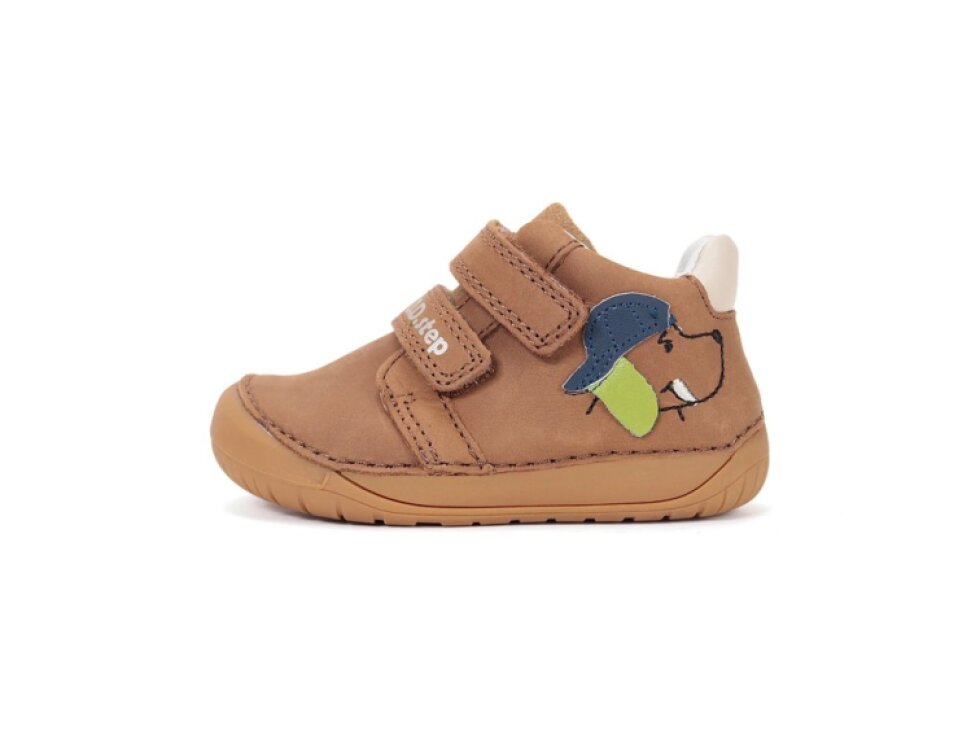D.D. Step - Chlapčenské prechodné barefoot topánky S070-61533 Chocolate