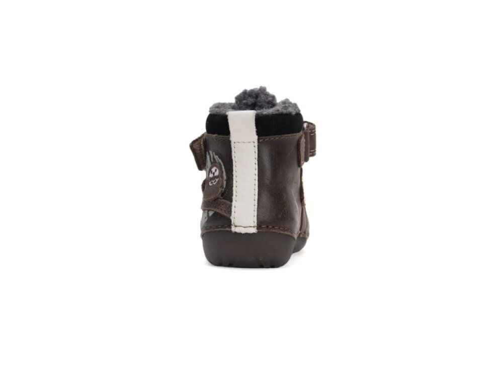 D.D. Step - Detské zimné topánky chocolate W015-42249AW
