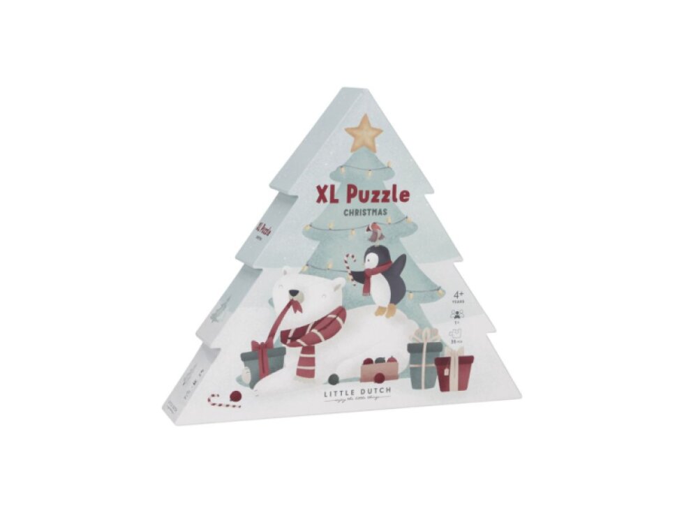 Little Dutch Puzzle vianočné XL