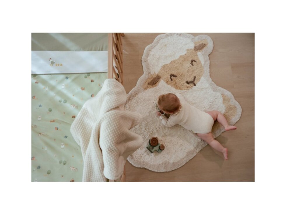 Little Dutch Deka pletená 70x100 cm Pure Soft White