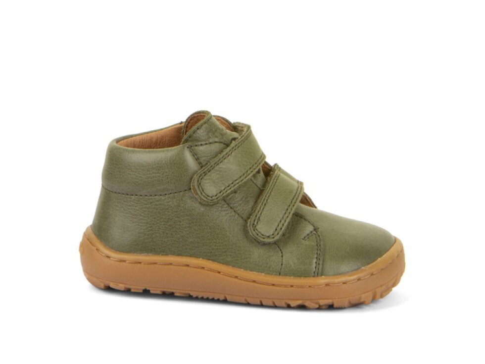 Froddo - Detské prechodné topánky Barefoot First Step Olive G2130360-8