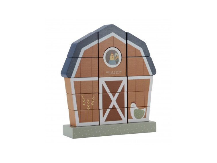 Little Dutch Stavebnica drevená Farma