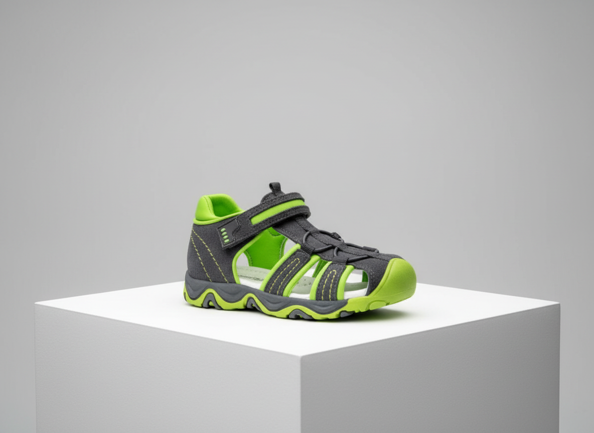 Protetika - Detské chlapčenské sandálky FREDO GREY