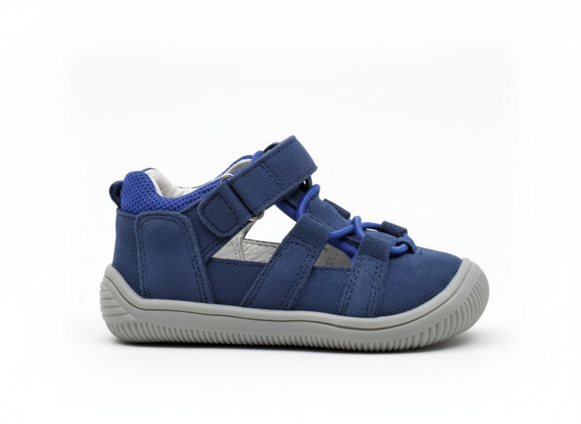 Protetika - Chlapčenské barefoot sandálky KENDY DENIM