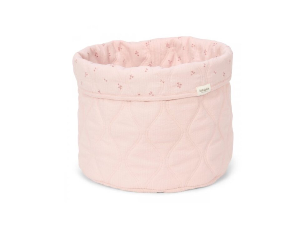 Little Dutch Košík textilný obojstranný veľký Pure Blossom