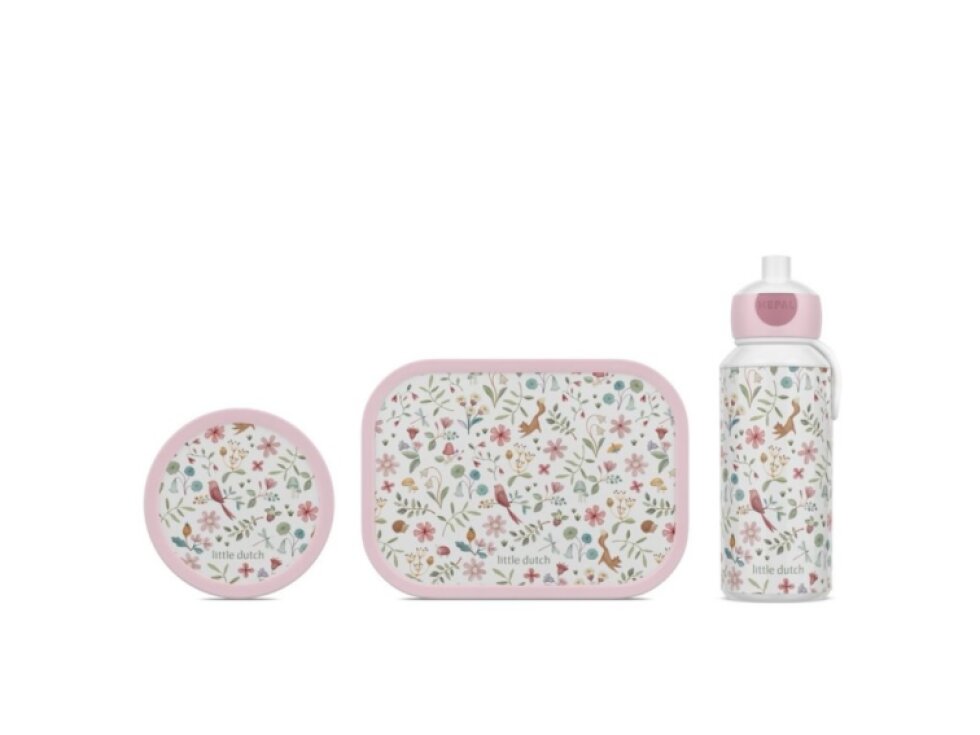 Little Dutch Desiatový set (fľaša 400ml+box+box na ovocie) Fairy Wonders