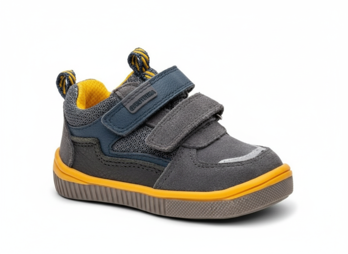 Protetika - Detské chlapčenské prechodné topánky ADAR GREY