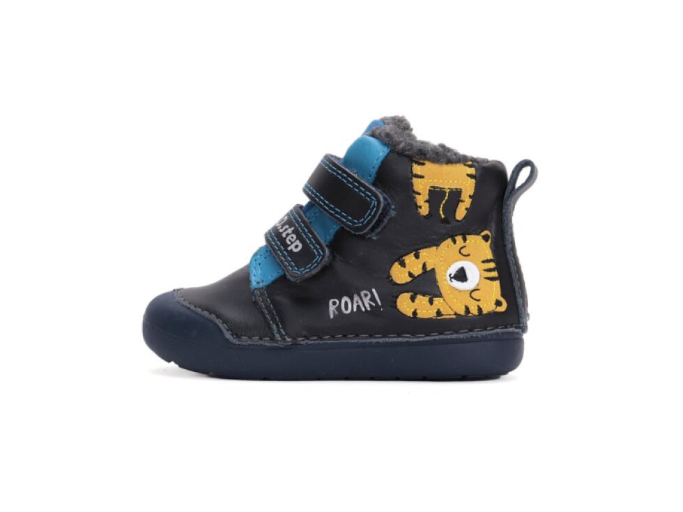 D.D. Step - Detské zimné topánky royal blue W066-42218