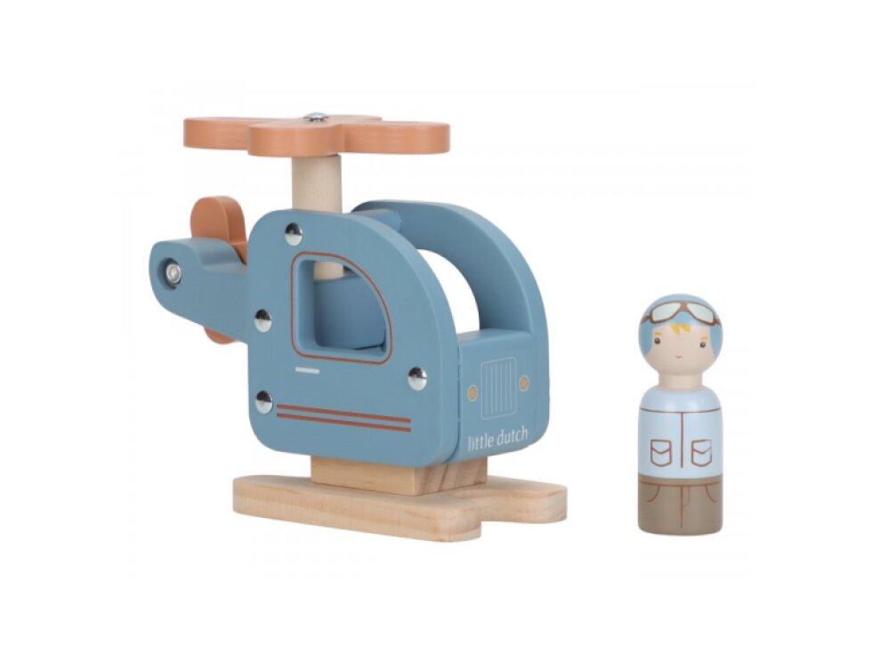 Little Dutch Helikoptéra drevená