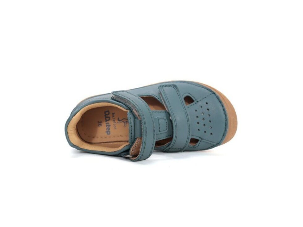 D.D. Step - Chlapčenské barefoot sandálky H063-61804 Emerald