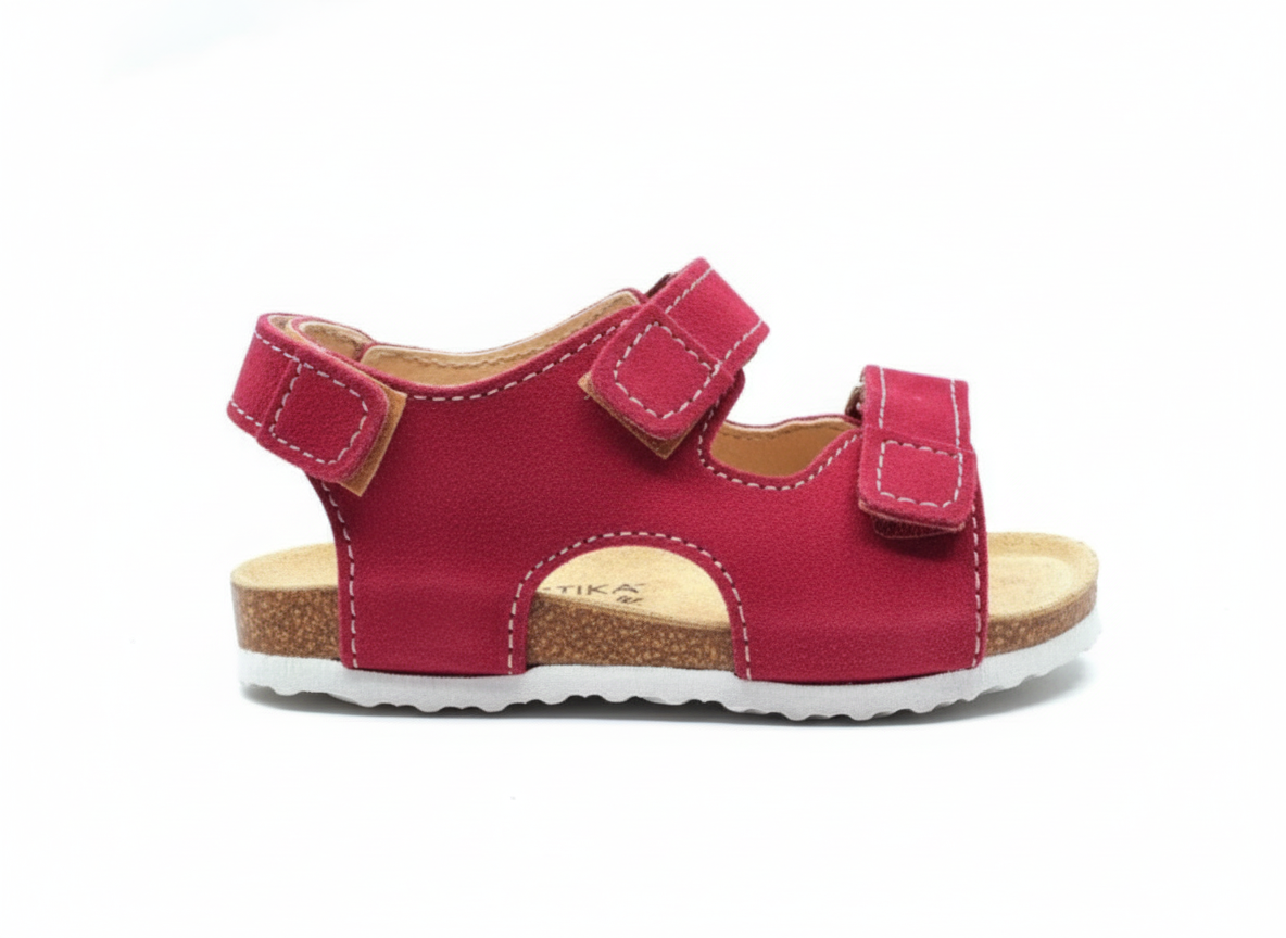 Protetika - Detské rehabilitačné sandálky T27 RIVA CERVENE-GERBERA