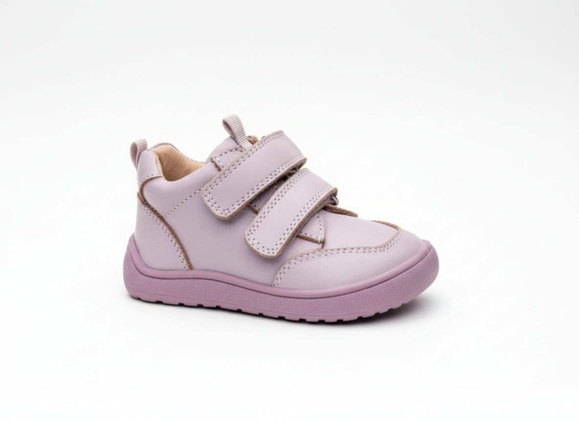 Protetika - Detské dievčenské barefoot topánky VIKI PURPLE