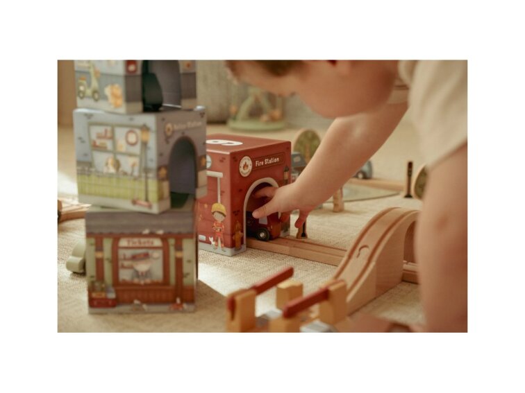 Little Dutch Kocky stohovacie s autíčkami