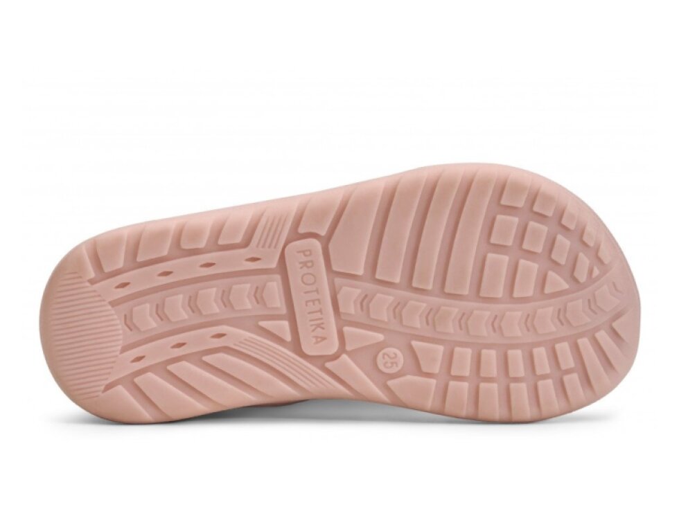 Protetika - Detské dievčenské barefoot topánky NOLAN NUDE
