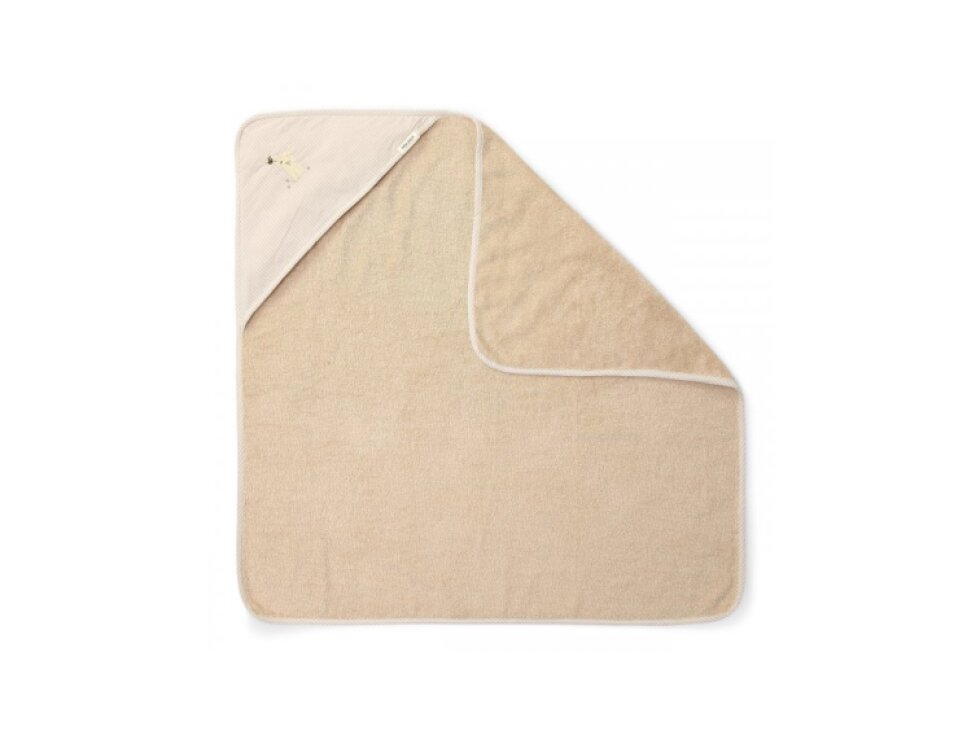 Little Dutch Osuška s kapucňou 75x75 cm Baby Bunny